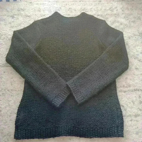 J.Crew Women's Black Wool Blend Knit Sweater M - Picture 3 of 11